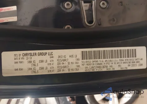 2011 Jeep Compass z USA, uszkodzony, nr VIN 1J4NT1FA4BD138780